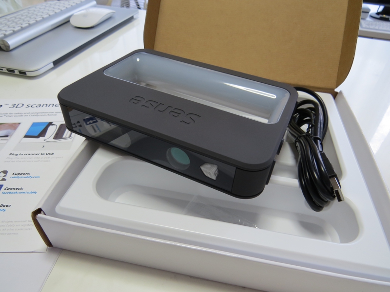 ３dスキャナ Sense 3d Scanner Of 興味があるからカジってみる 趣味が増えてく個人のホームページ